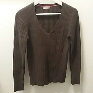 Old Navy "Perfect Fit" Cable Knit V-Neck Sweater